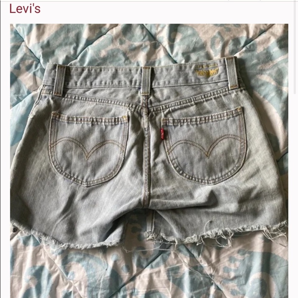 Levi’s slouch midi shorts-11 Junior